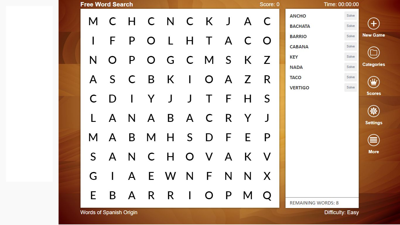 Word Search - Play Online